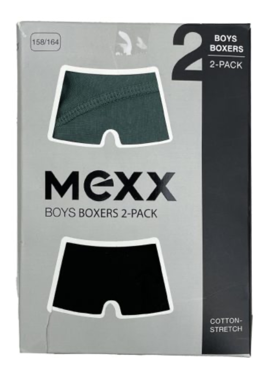 شورت پسرانه  باکسر پادار  برند Mexx (پک 2 عددی)