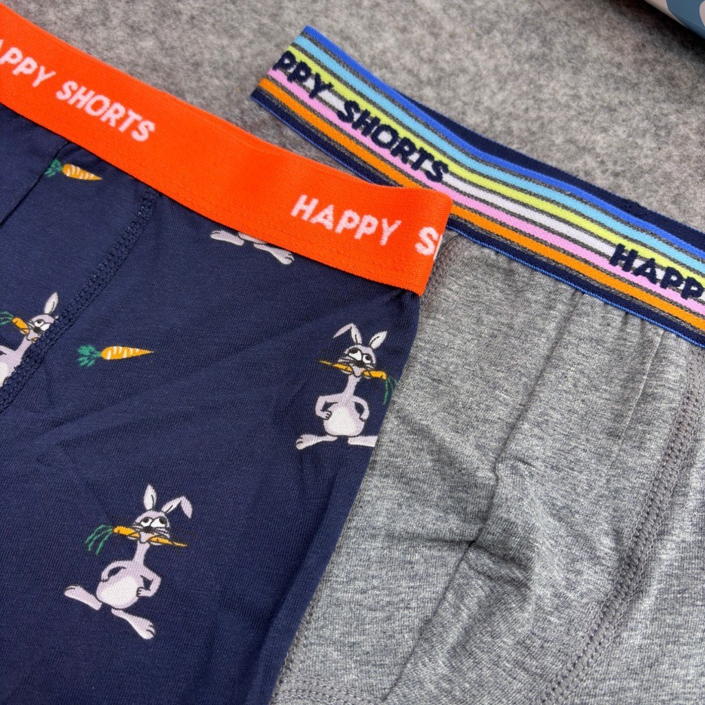 شورت پسرانه happy shorts بسته 2 عددی سایز (۱۳۴-۱۴۰)۸ تا ۱۰ سال