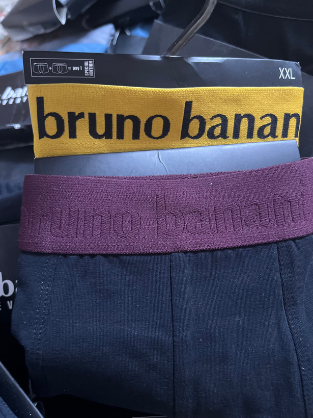 شورت مردانه (Bruno Banani)آلمانی پک ۲ عددی - اورجینال M_L_XL_XXL