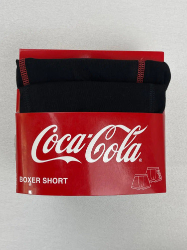 شورت مردانه نخی Coca cola دو عددی